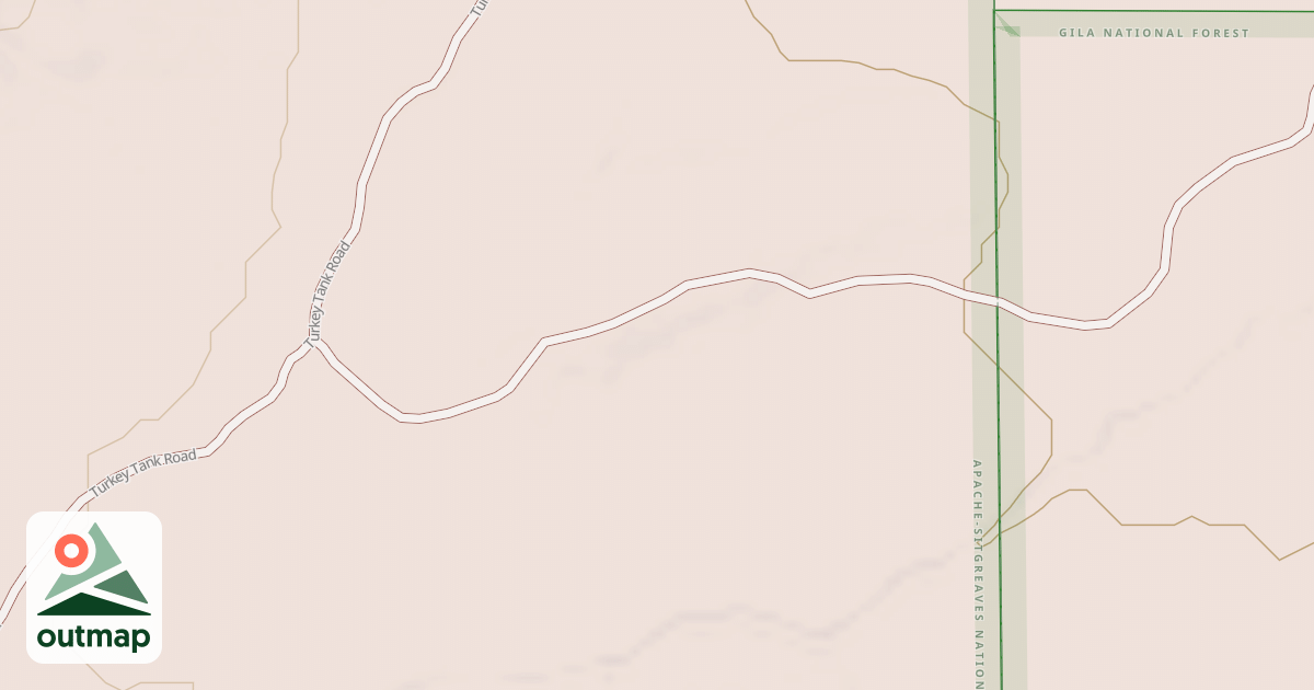 Map of USFS National Forest System Roads {119E4BCB-B10B-4CC0-B622-21710B050AE1}