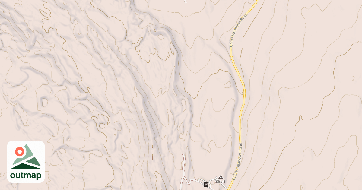 Map of Dead Horse Atv Warm Up Loop