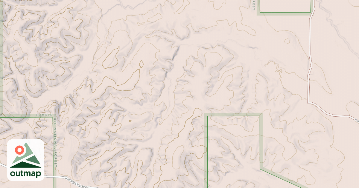 Map of USFS Motor Vehicle Use Map Roads {45517C19-90B9-4E1D-BBE0-AA07B9818877}