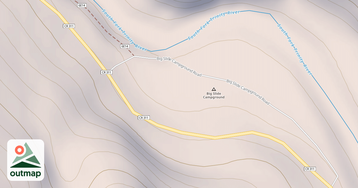 Map of BIG SLIDE CG