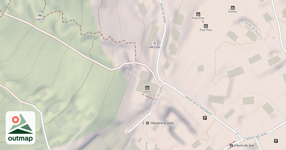 Map of Luge 4S