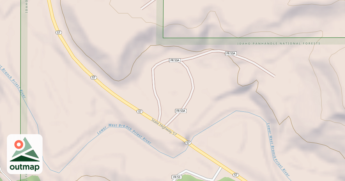 Map of FALLS RS