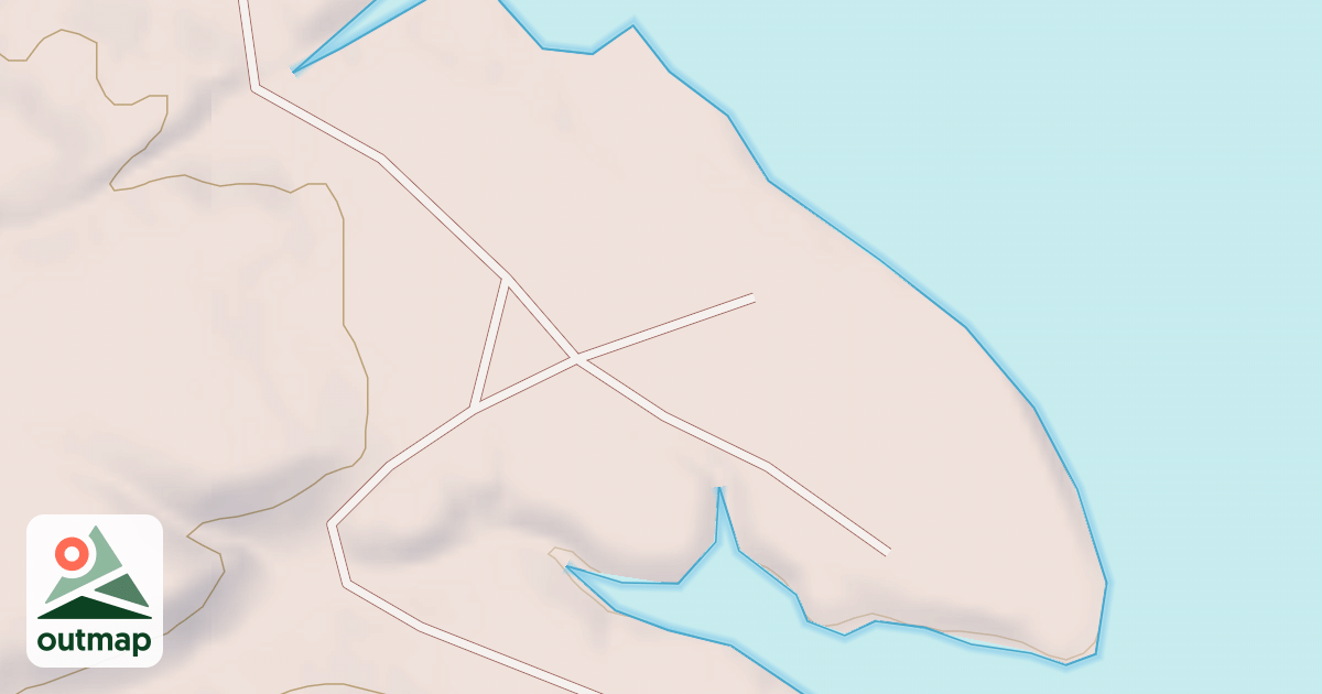 Map of DEADMAN SPUR B