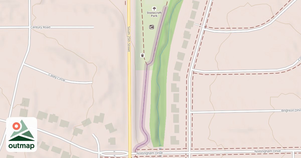 Map of Daniel Trail