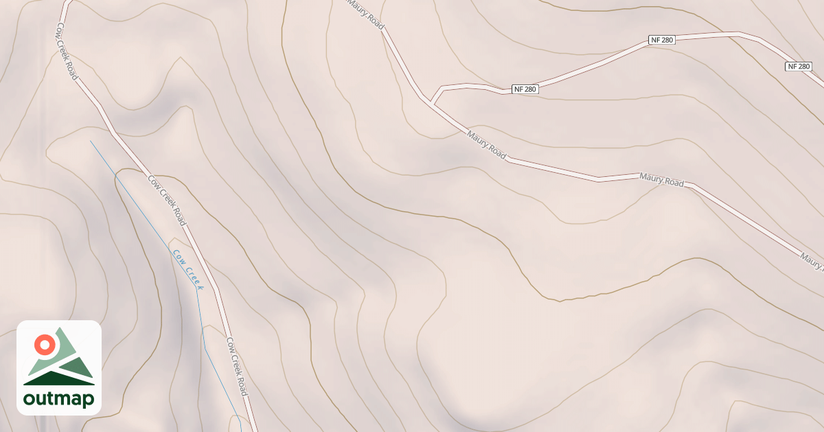 Map of USFS Motor Vehicle Use Map Roads {57F045CD-09BD-476A-881A-DE24684661F5}