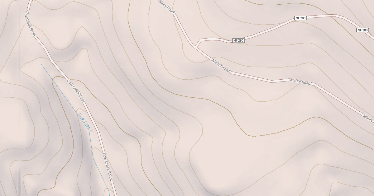 Map preview of USFS Motor Vehicle Use Map Roads {57F045CD-09BD-476A-881A-DE24684661F5}
