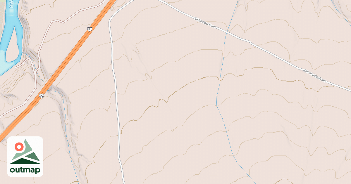 Map of BLM National GTLF Public Motorized Roads db387183-2655-425c-a50c-cbfc30955201