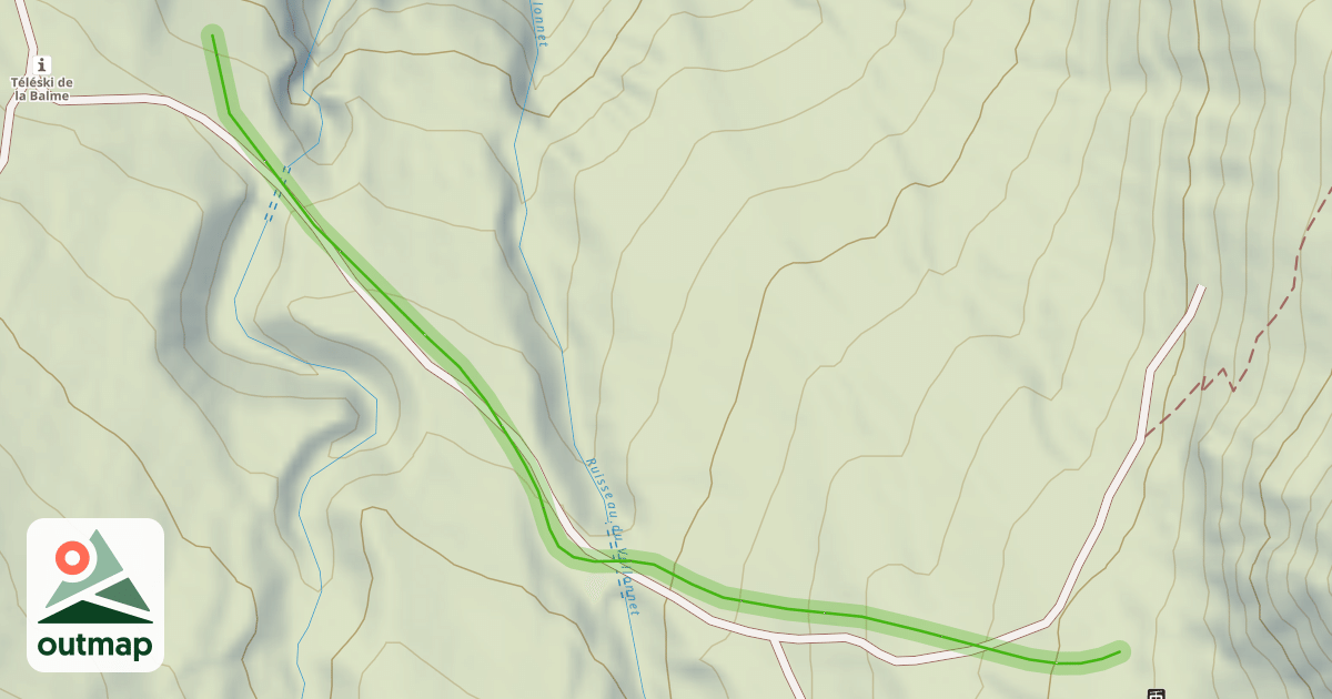 Map of Chardonneret
