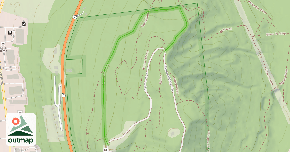 Map of Northern Loop