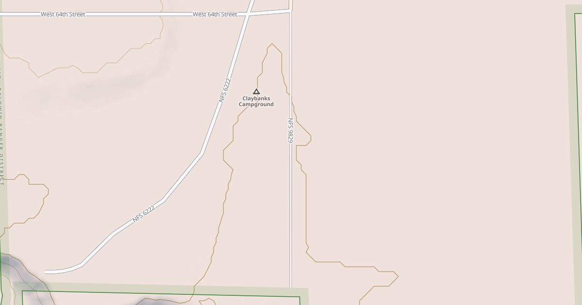 Map preview of CLAYBANKS CAMPING
