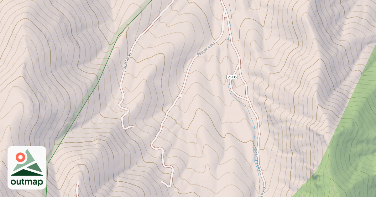Map of RESTIVE ROAD