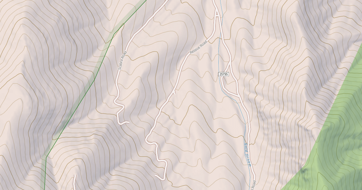 Map preview of RESTIVE ROAD