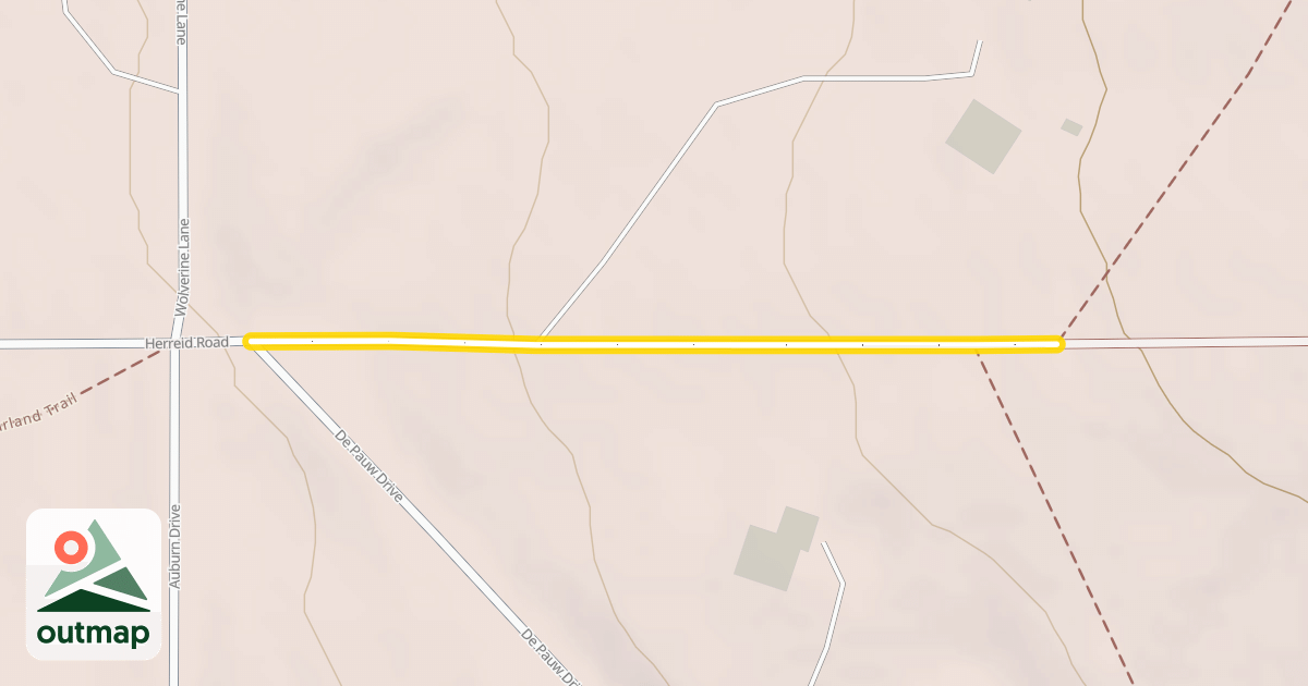Map of Herreid Road