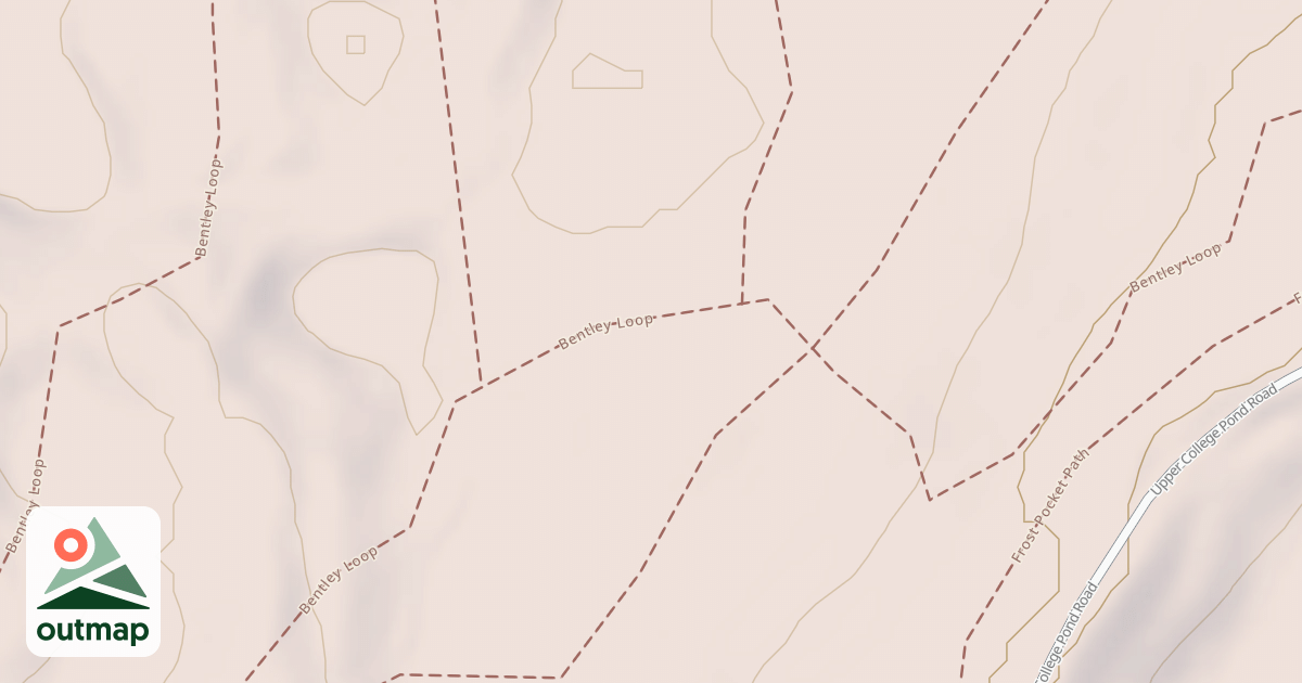 Map of Bentley Loop