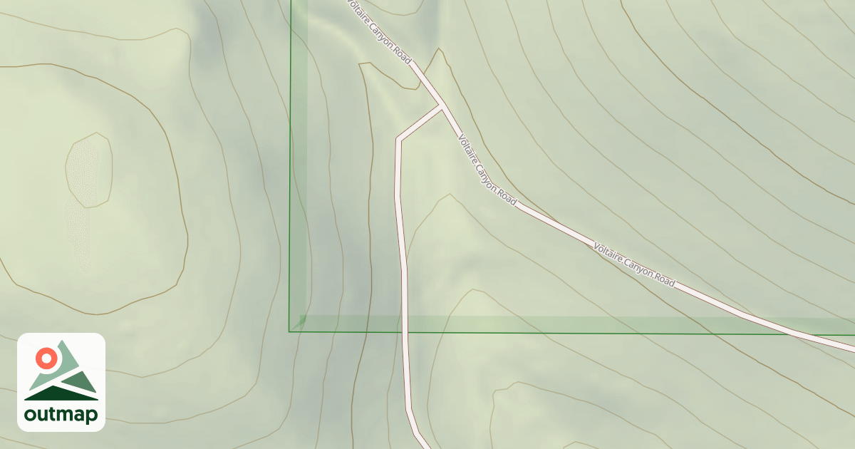 Map of VOLTAIRE SPUR A