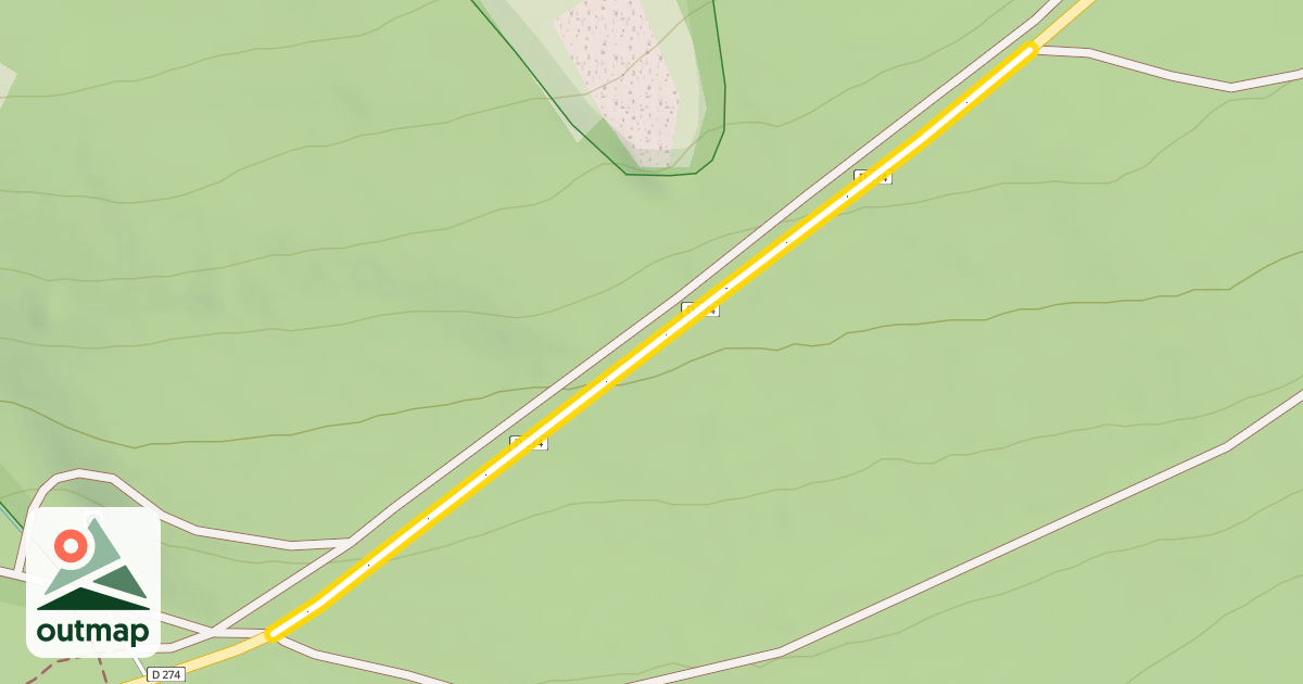 Map of Route du Mézenc