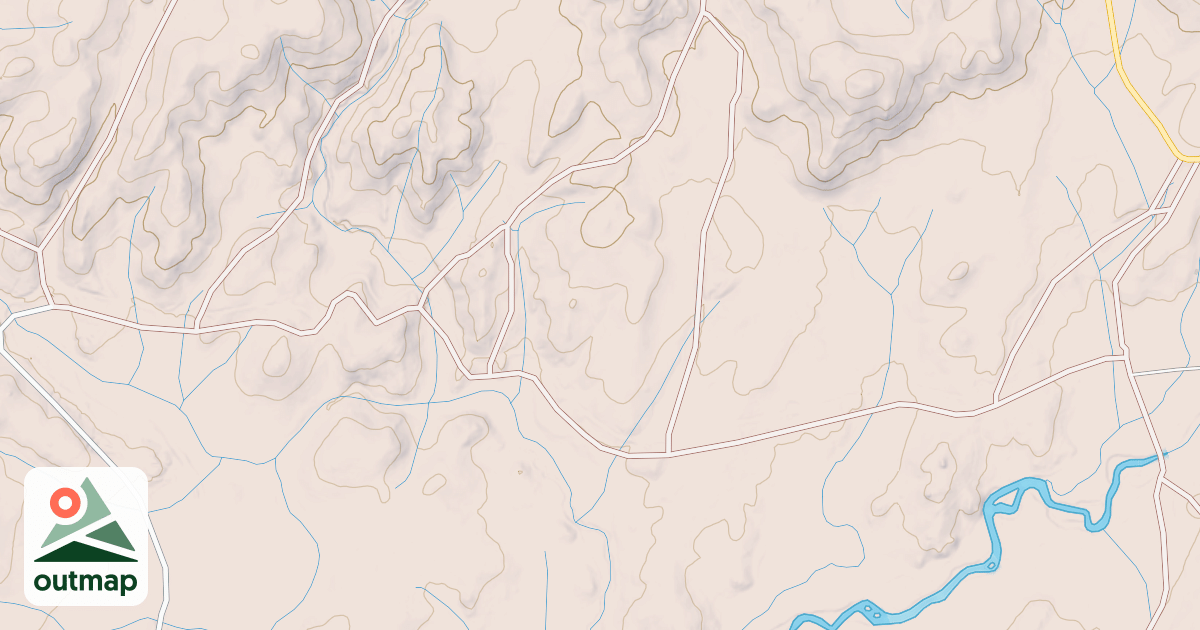 Map of CLOVER VALLEY CAMP