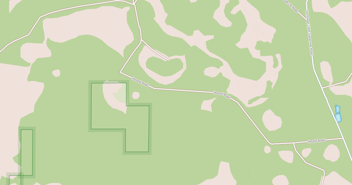 Map preview of USFS National Forest System Roads {3A14E5F0-C8F2-4F72-8037-6F55BFA3A908}