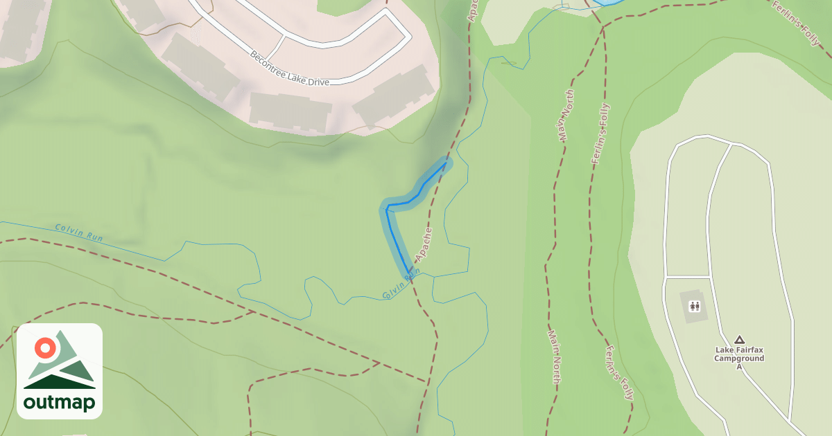 Map of Apache