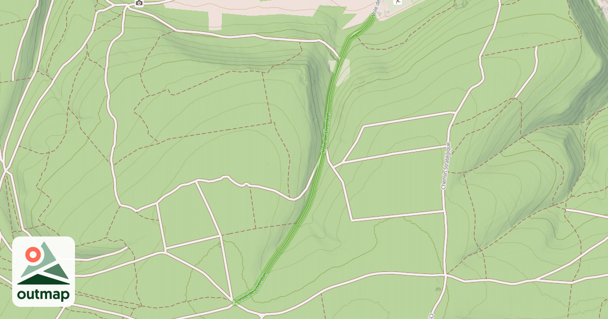 Map of Voie de Liverdun