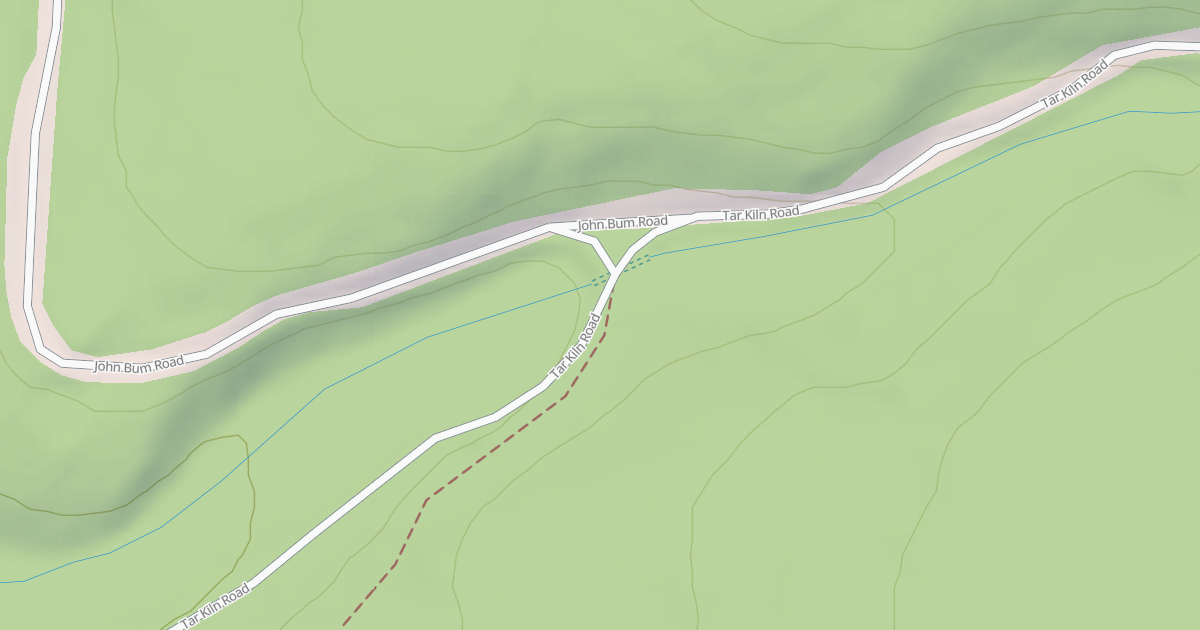 Map preview of Rothrock State Forest Trough Creek Snowmobile Trails