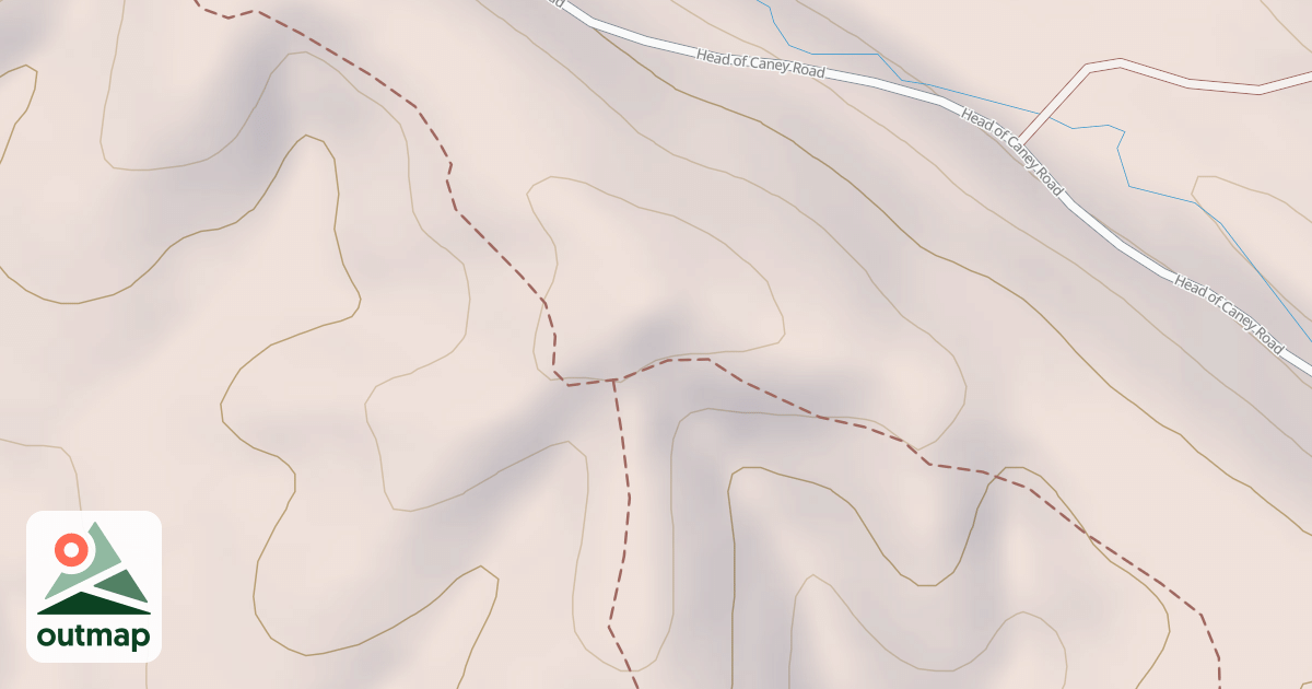 Map of White Sulphur Ohv Trail - E