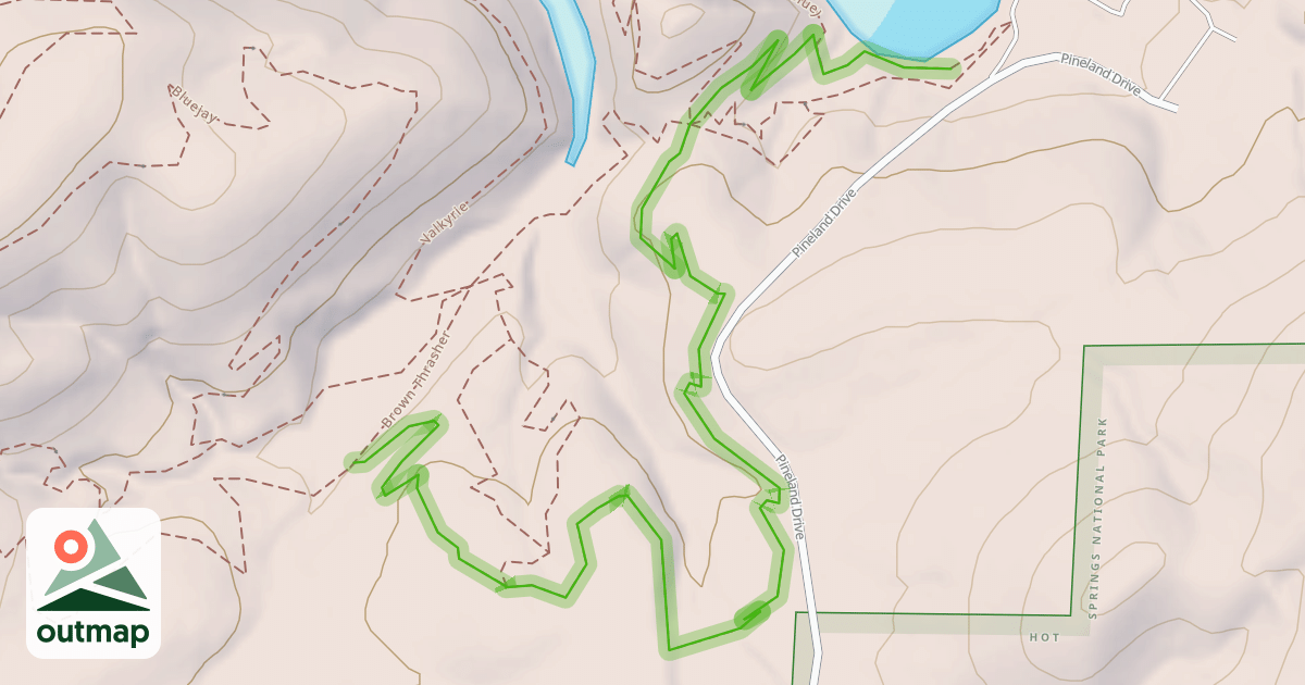 Map of Waterworks (Green)