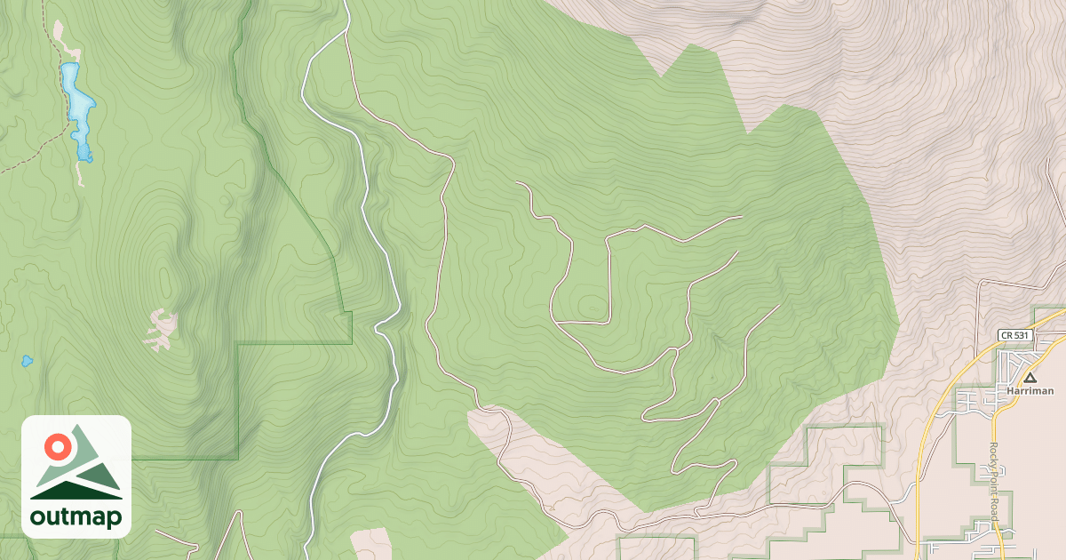 Map of 3558