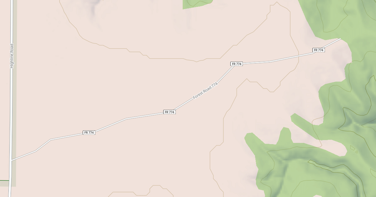 Map preview of USFS National Forest System Roads {FDB2B380-6C79-48C5-8BEB-9889F9AC9638}