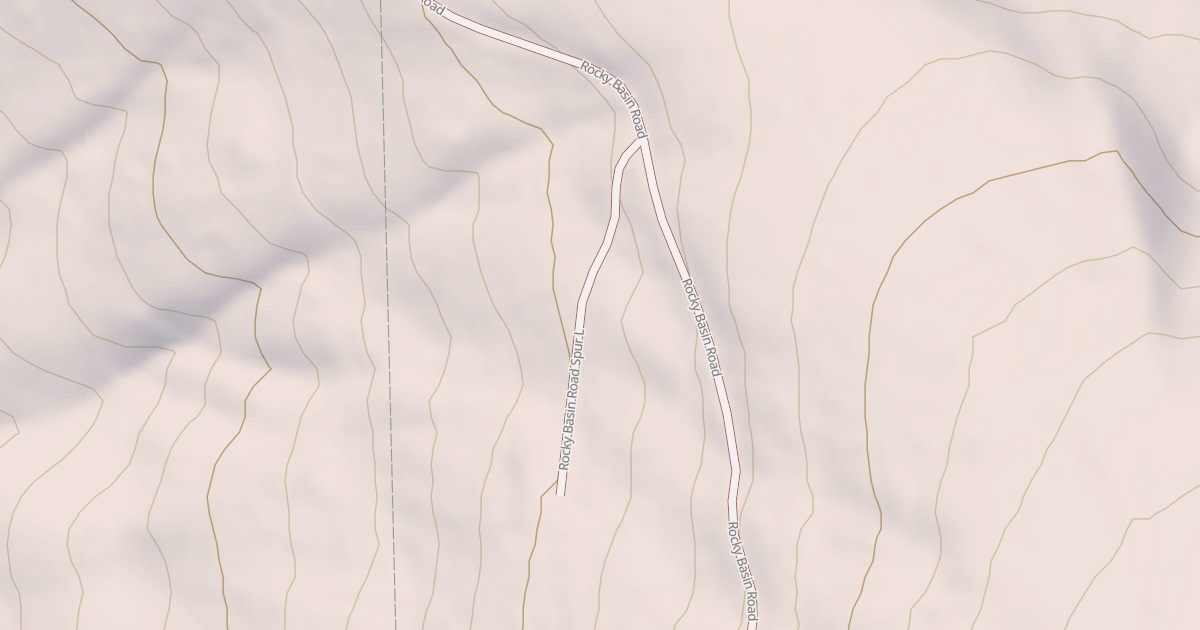 Map preview of ROCKY BASIN L SPUR