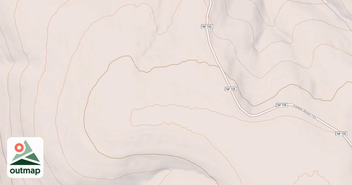 Map of USFS National Forest System Roads {E657226A-AAB2-4EF5-908E-B9CC821E1D1F}