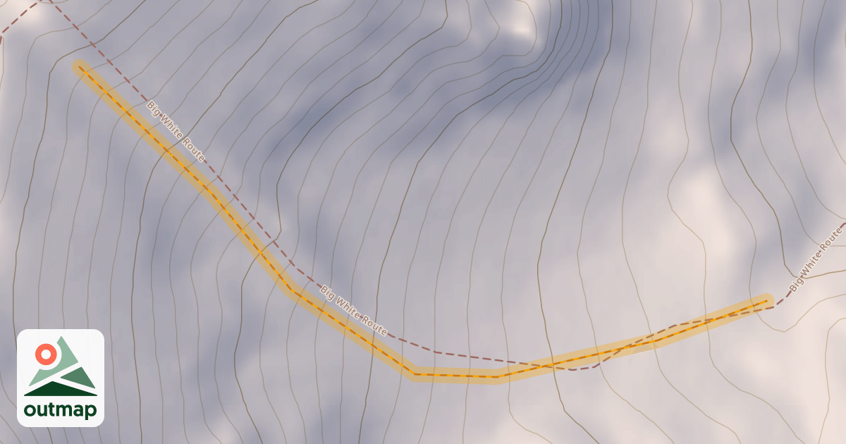 Map of Big White
