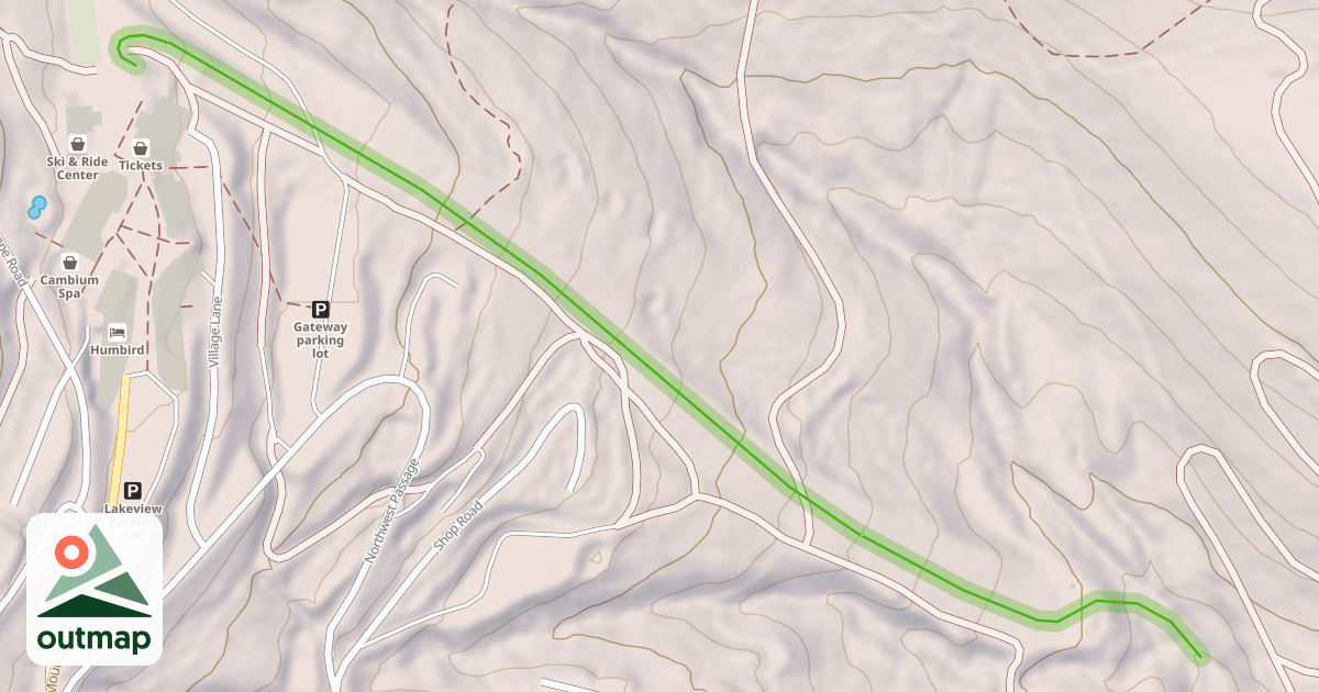 Map of Happy Trails