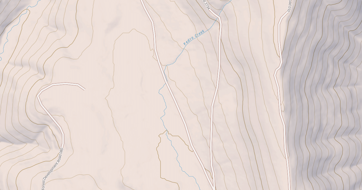 Map preview of USFS Motor Vehicle Use Map Roads {956E3589-91DB-415E-A5F1-0475CC5D329C}