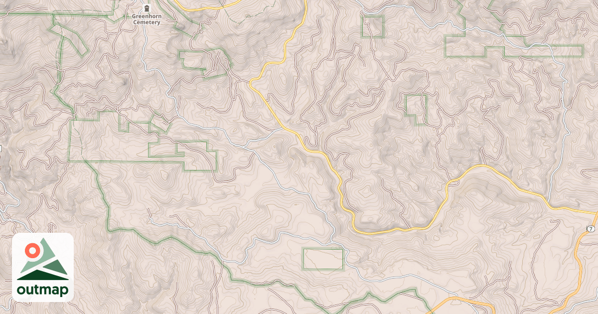 Map of HOWARD MEADOW ROAD