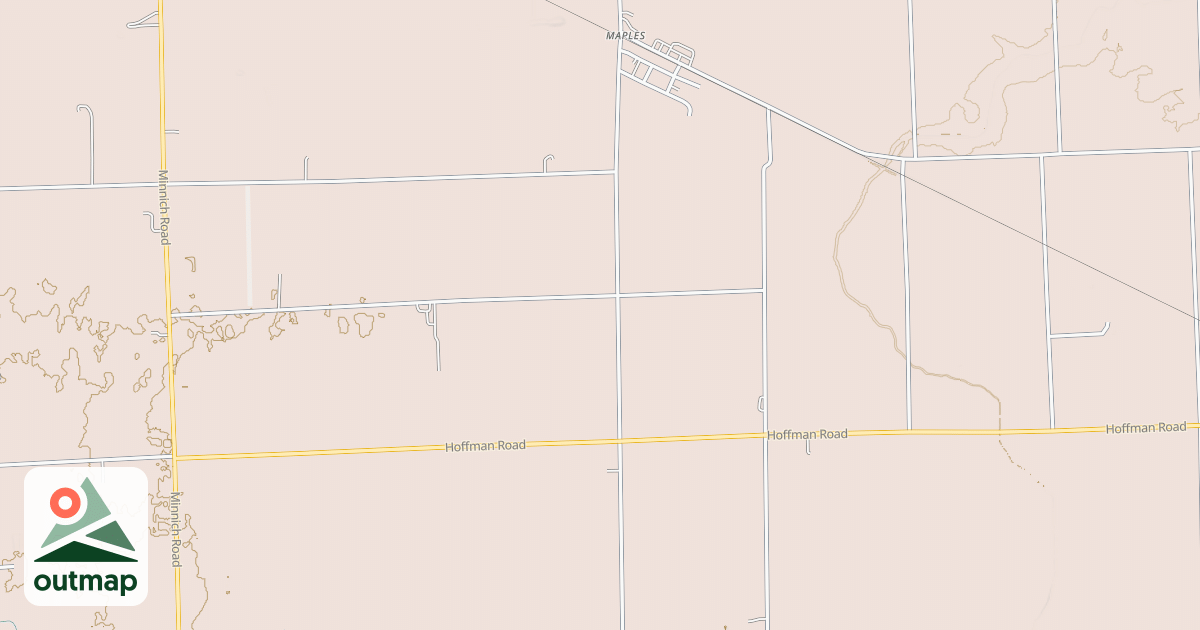 Map of Heritage Snowmobile Trail
