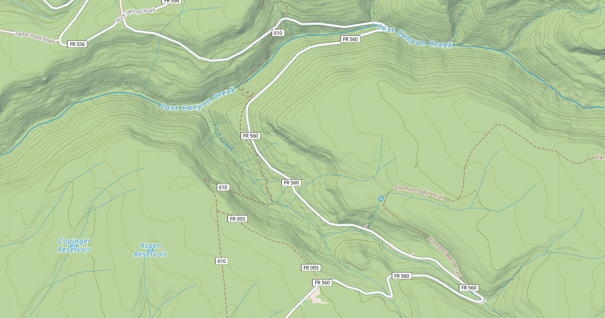 Map preview of LOST CANYON