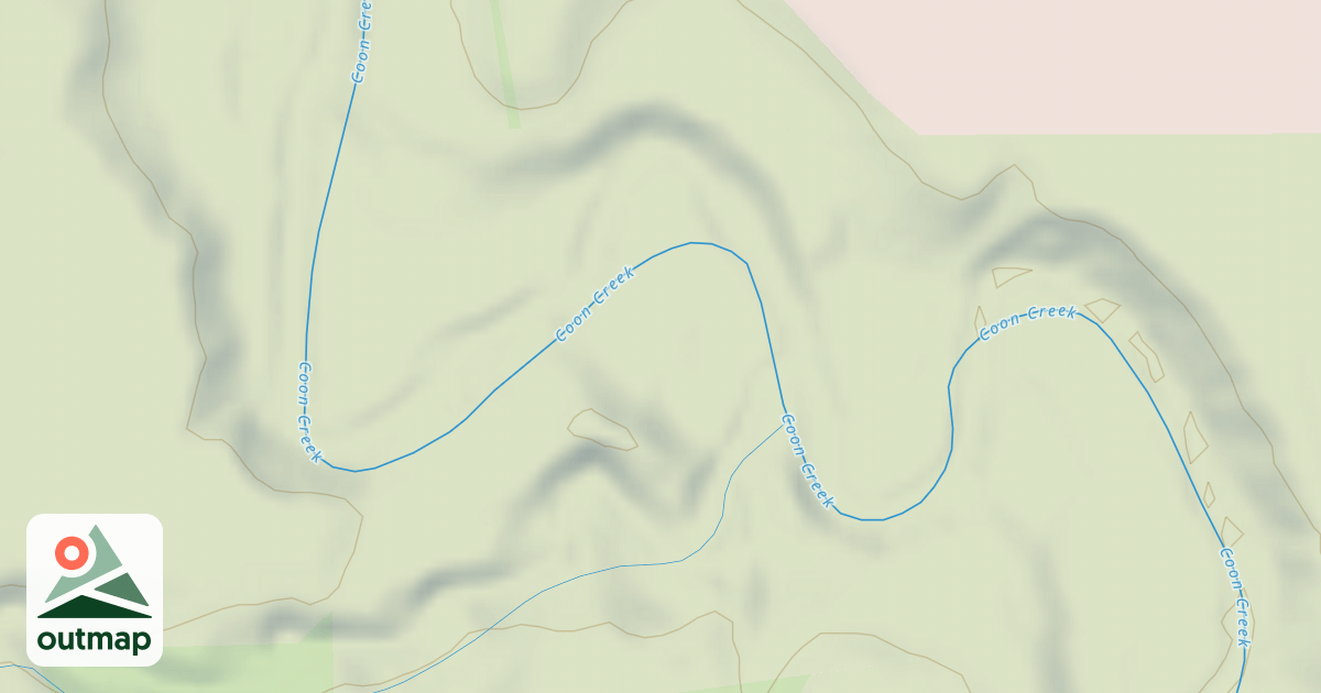 Map of Shady Oaks Native Prairie Adventure Trails