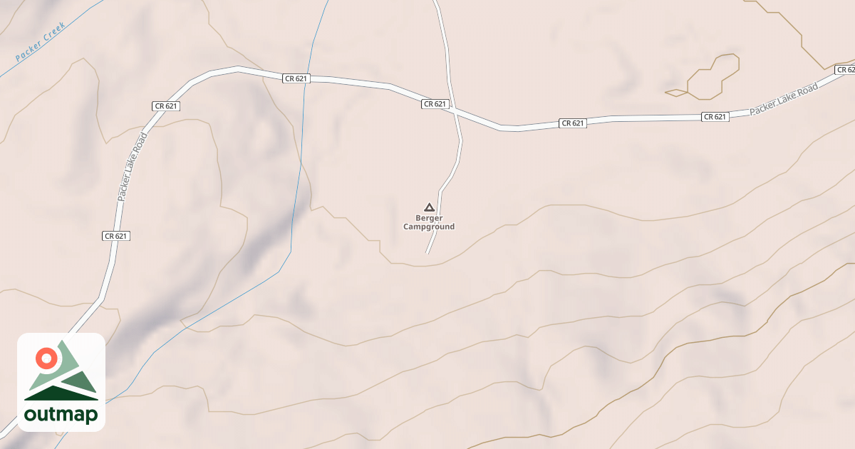 Map of BERGER CG RD.