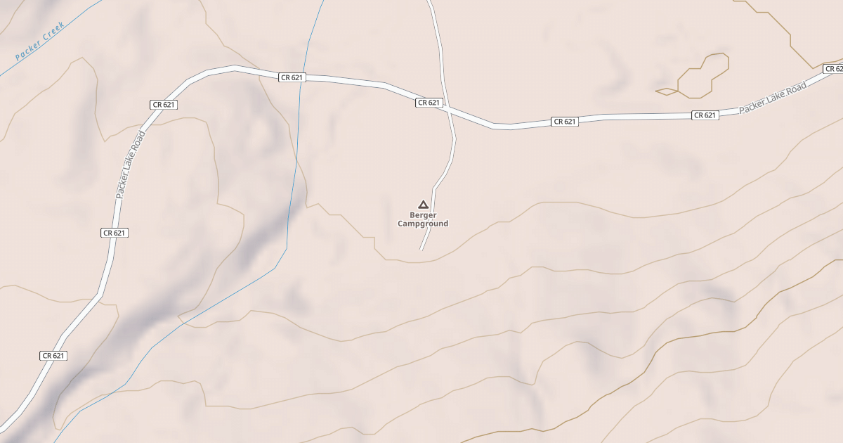 Map preview of BERGER CG RD.