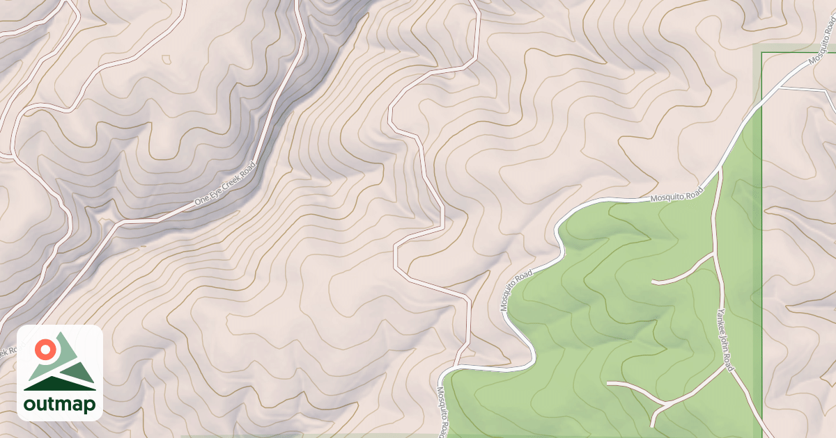 Map of ANDYS CABIN