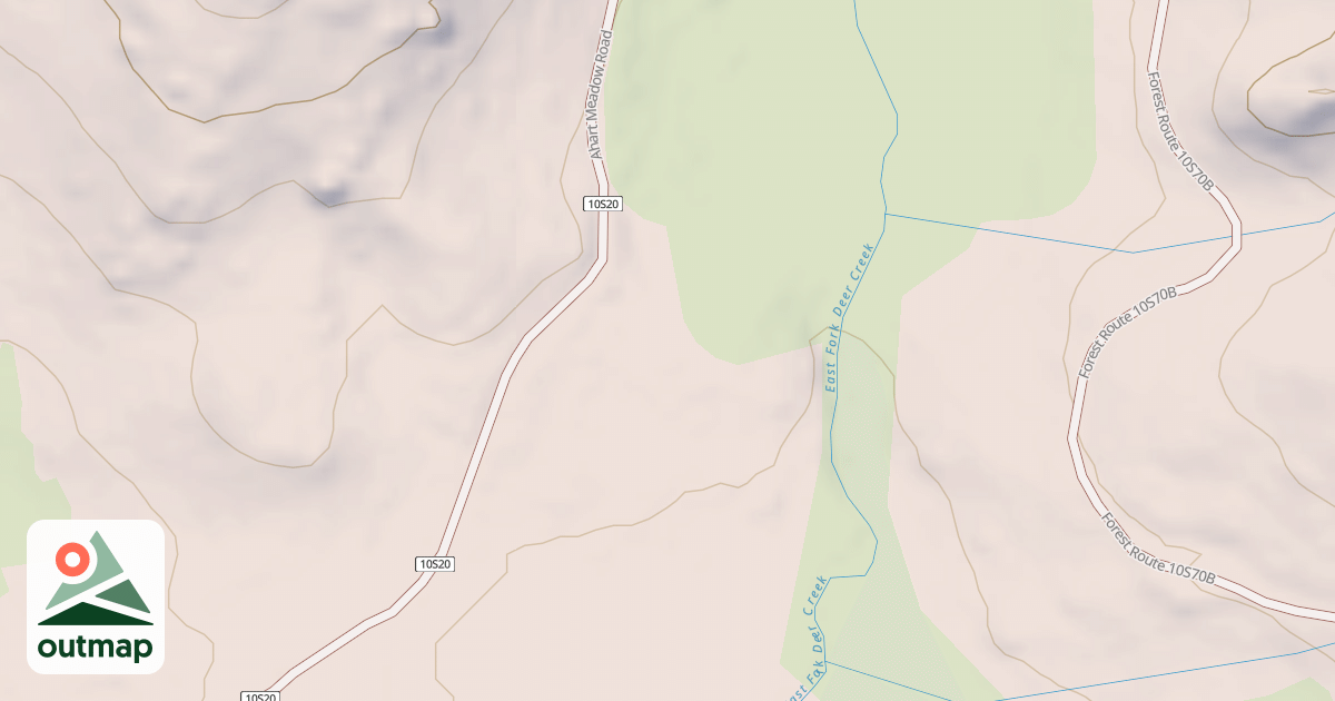 Map of AHART MEADOW T4