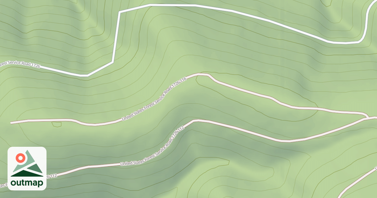 Map of USFS National Forest System Roads {B04F3DF5-918C-43D2-AC33-2044F15C52DB}