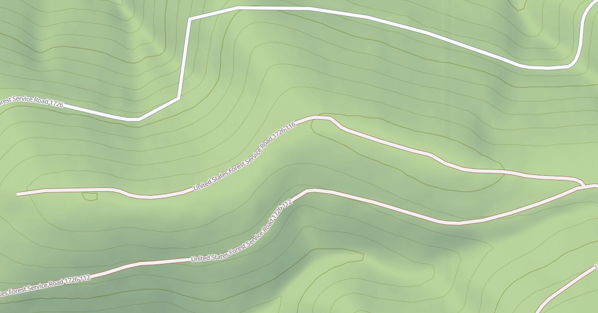 Map preview of USFS National Forest System Roads {B04F3DF5-918C-43D2-AC33-2044F15C52DB}
