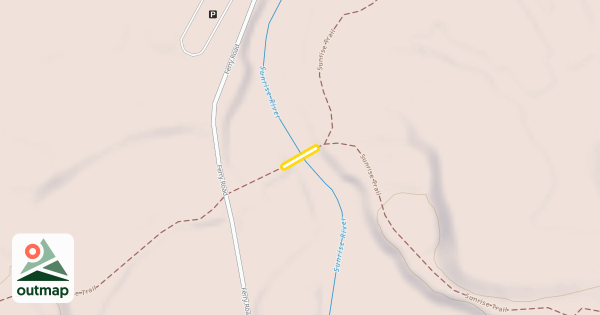 Map of Sunrise Trail