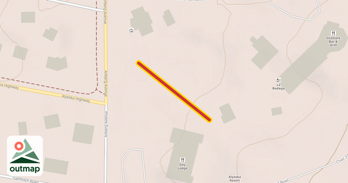 Map of Wade's Way