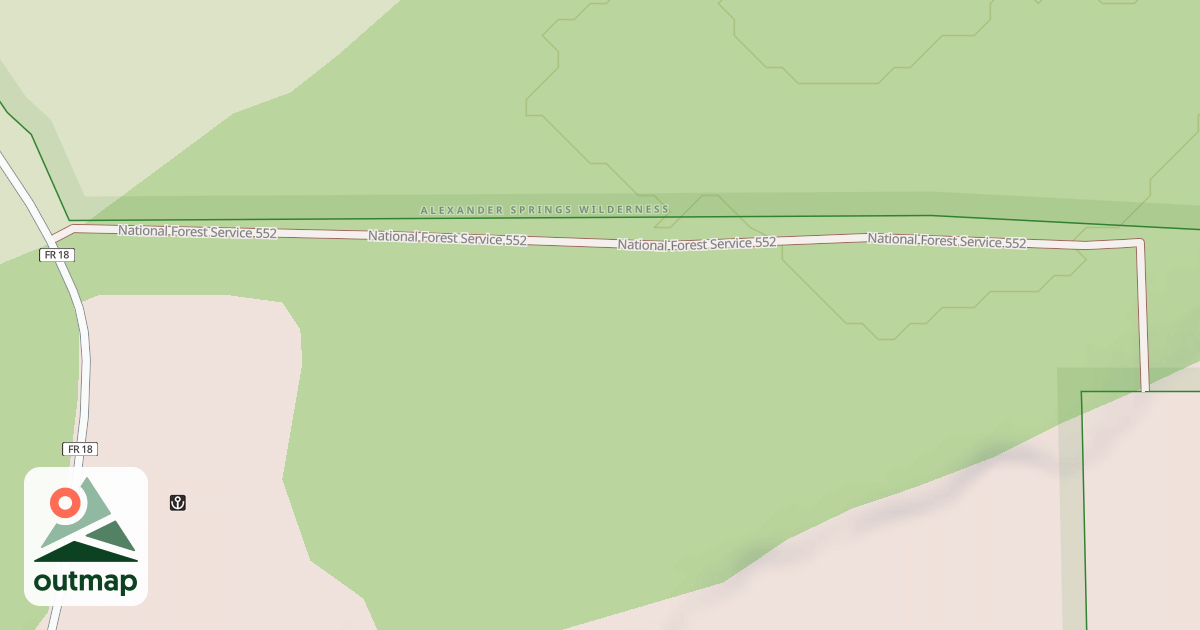 Map of USFS Motor Vehicle Use Map Roads {2559EE88-9CE6-46CE-84A7-B4E8D276F781}