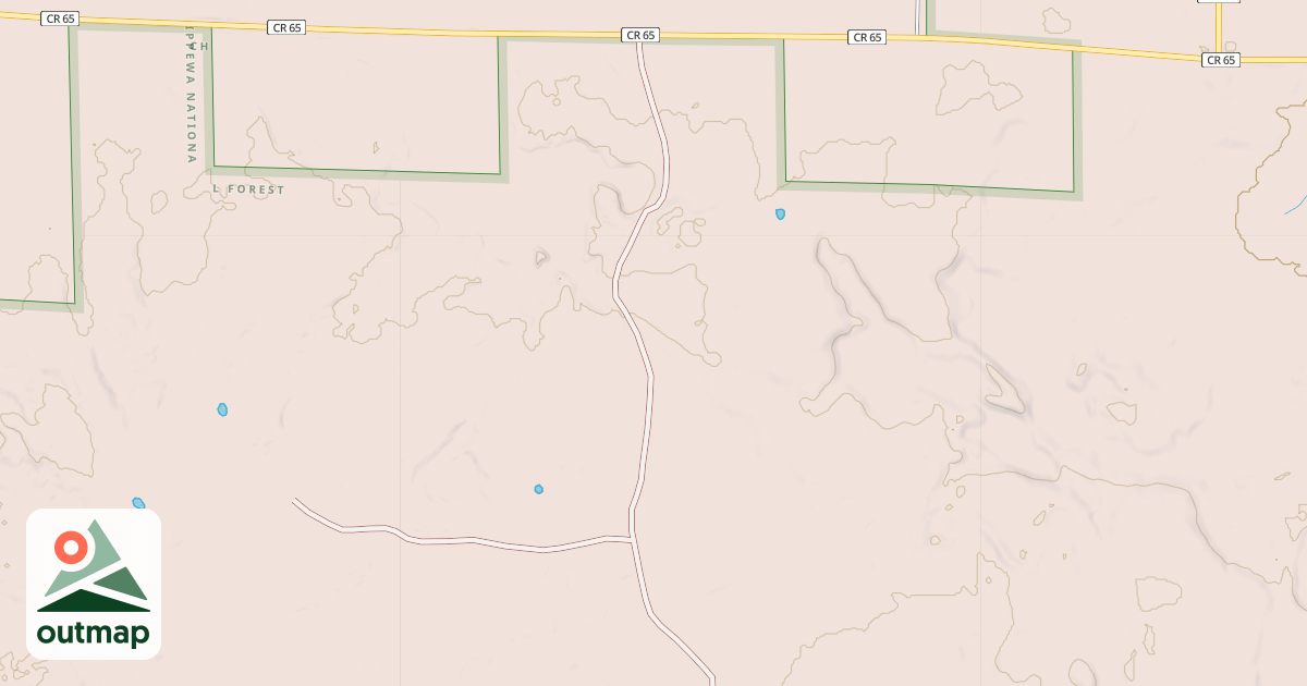 Map of ELEVEN MILE CORNER