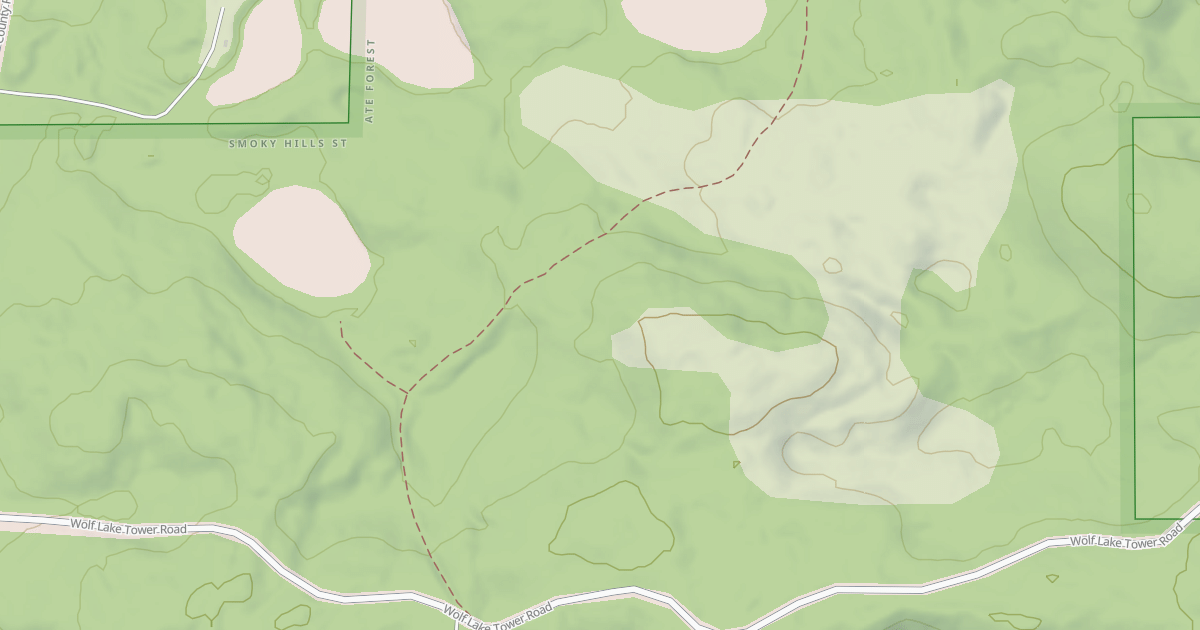 Map preview of Smoky Hills