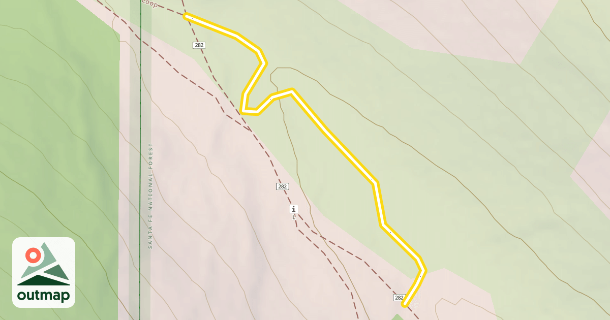 Map of Canada Bonita Loop